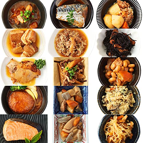 内野家 【おうちごはんの常備食】uchipac レトルトおかず 15品目 セット 【おもてなしセレクション金賞受賞】国産野菜使用・保存料 着色料 無添加・常温保存 賞味期限 1年【非常食・手土産・贈り