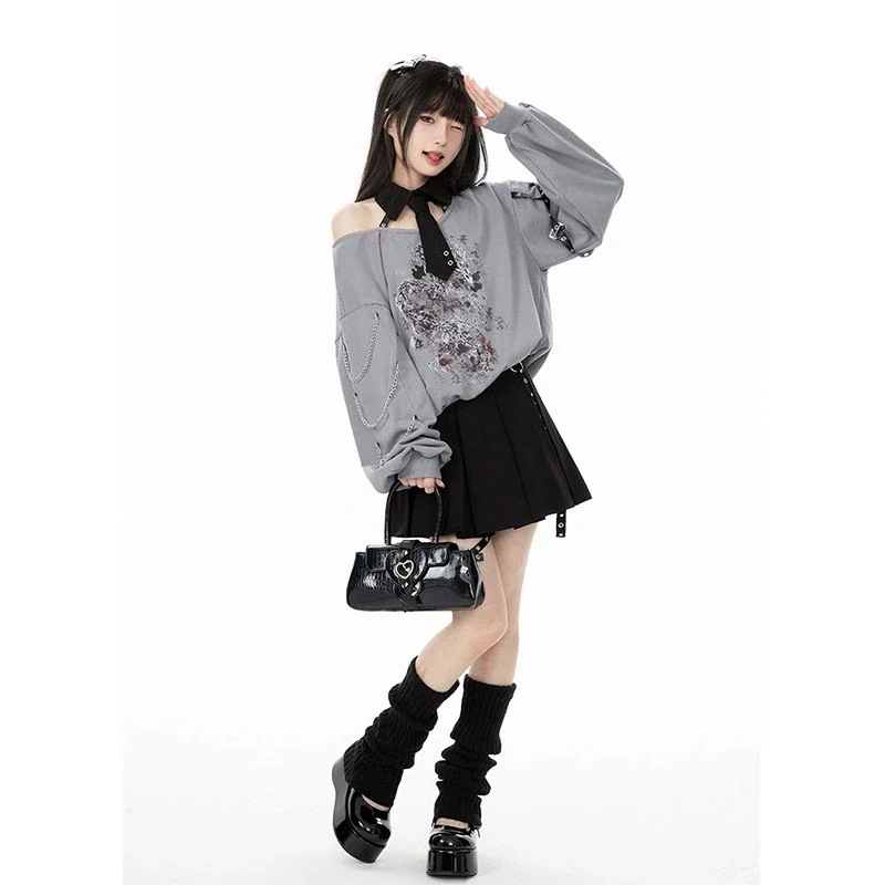 ロリータ コスプレ コスチューム ワンピース ストライプスカートセット