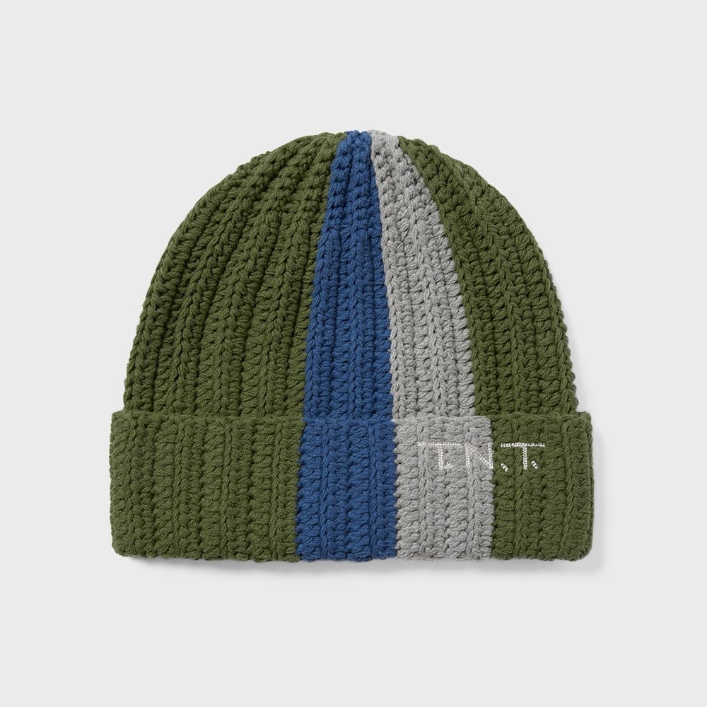 ディス・イズ・ネヴァー・ザット・マルチカラー・クロシェット・ビーニー・グリーン