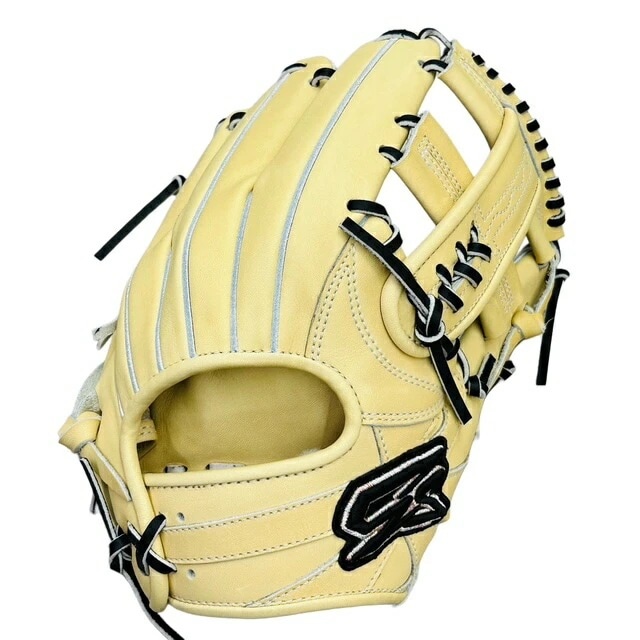 ジーエス(GS) 硬式グラブ 内野手用 サムライ型 5本指・コユニ両方対応 右投げLH GS-SAMURAI-CAR5TH