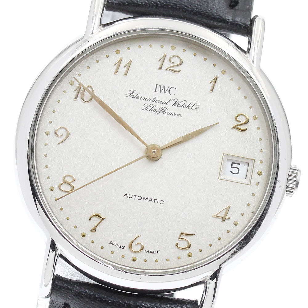 IWC IWC SCHAFFHAUSEN IW351323 ポートフィノ デイト 自動巻き ボーイズ _944142【中古】