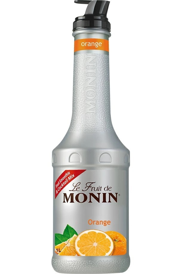 【送料無料】MONIN モナン オレンジ フルーツミックス ペット 1000ml 1L4本【ご注文は8本まで同梱可能】ノンアルコール シロップ