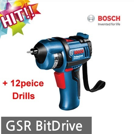 [Bosch] GSR Bitdrive Professionelle Crodless 36 V 12 bits Lithium-Ionen-Schrauber usb charging