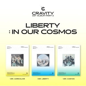 CRAVITY / LIBERTY : IN OUR COSMOS 1st Album Part.2（バージョン選択）新品・正規品(^^)