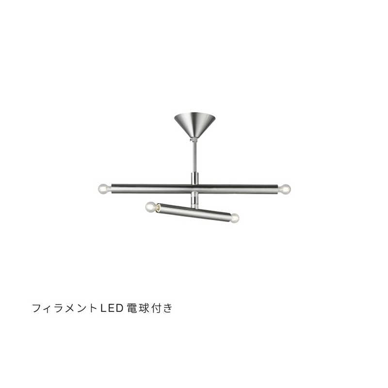 インターフォルム　シーリングライト Fonction(フォンクシオン) LED電球付属 ［電球色 / E17］　LT-4541