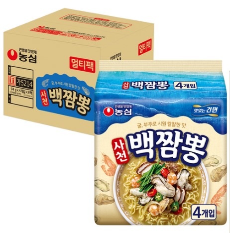 [el335] 農心 四川白チャンポン_おいしいのは麺94gx32個