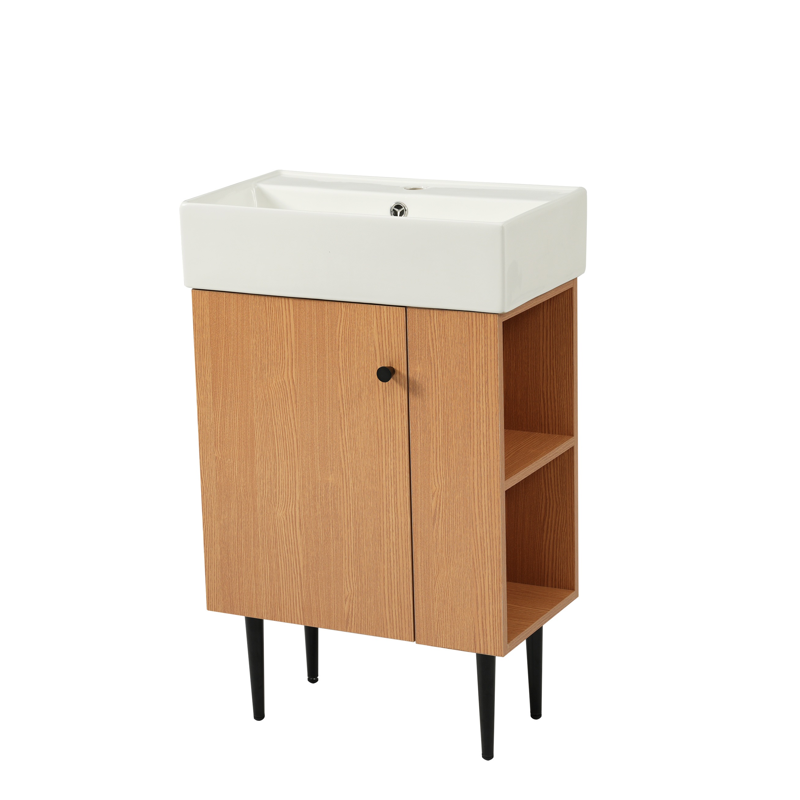 【2点購入で150OFF】【国内即発送】洗面化粧台 片開きタイプ 幅55cm 台のみ 化粧洗面台 リフォーム 下台 コンパクト洗面台 オシャレ シンプル 洗面所 収納洗面 蛇口 シングル 省スペース