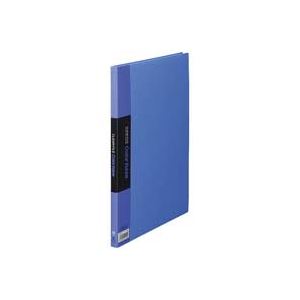 (業務用10セット) キングジム クリアファイル/ポケットファイル (A4/タテ型) 固定式 20ポケット 132C ブルー(青)
