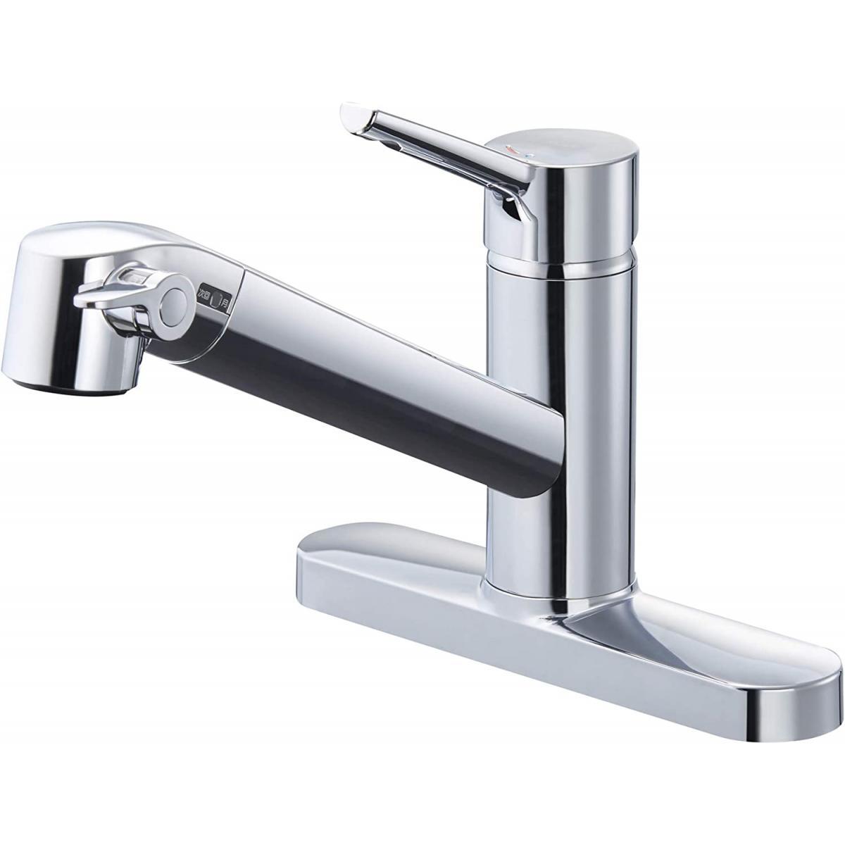 LIXIL(リクシル) INAX キッチン用2ホールオールインワン浄水栓 RJF-872Y 【一般地用】　エコハンドル