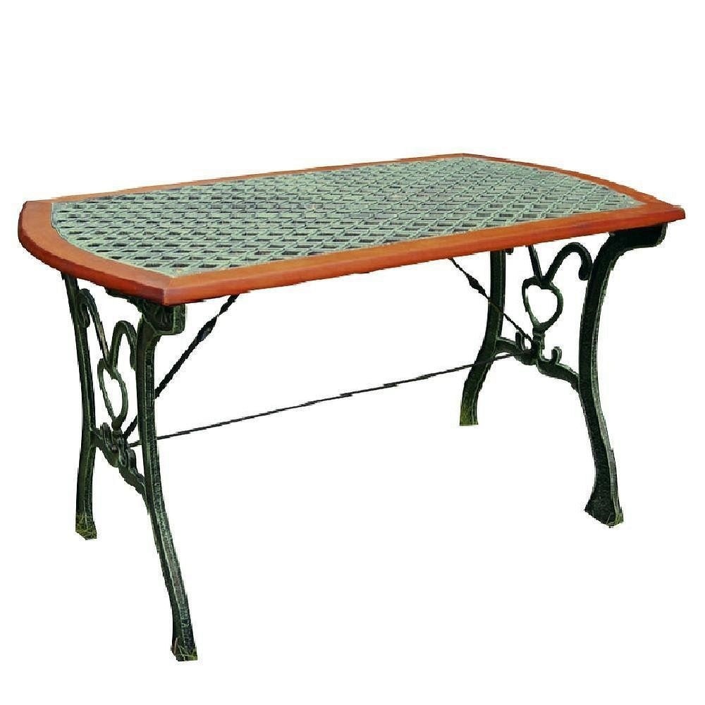 ジャービス商事　鋳鉄ファニチャー　ガーデンテーブル　クロステーブル　13015