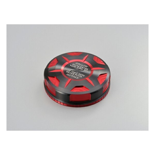 マスターシリンダータンクキャップ ニッシン φ59 レッド D92727