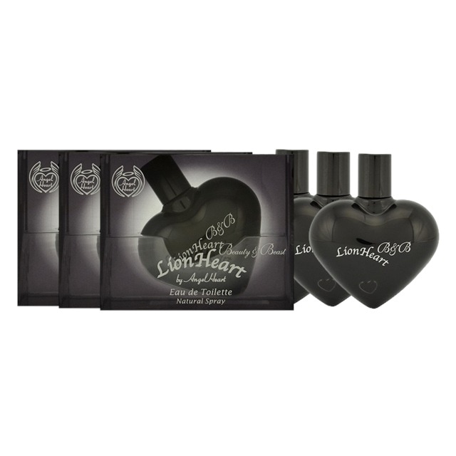 ライオンハート　ビューティ＆ビースト　オードトワレ 50ml x 3 お得な3個セット