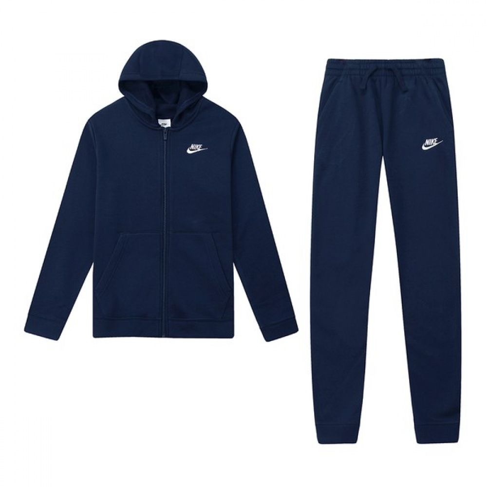 [ナイキジュニア] ナイキ NSW コアフリースパーカージョガーネイビー BV3634-410