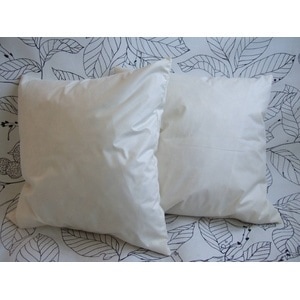 羽根クッション 中材 ベージュ 50X50cm [2個セット]