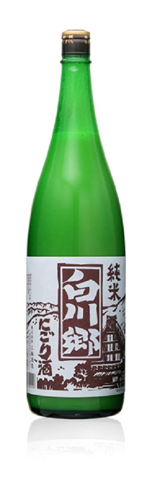 他サイト： 6本まで1梱包送料清酒白川郷　純米にごり酒1800ml瓶1本メーカー岐阜県：（株）三輪酒造の商品画像