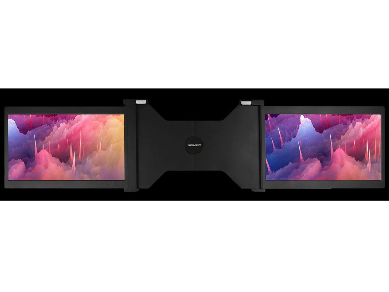 JAPANNEXT Tri-Screen JN-TRI-IPS101HDR [10.1インチ ブラッ