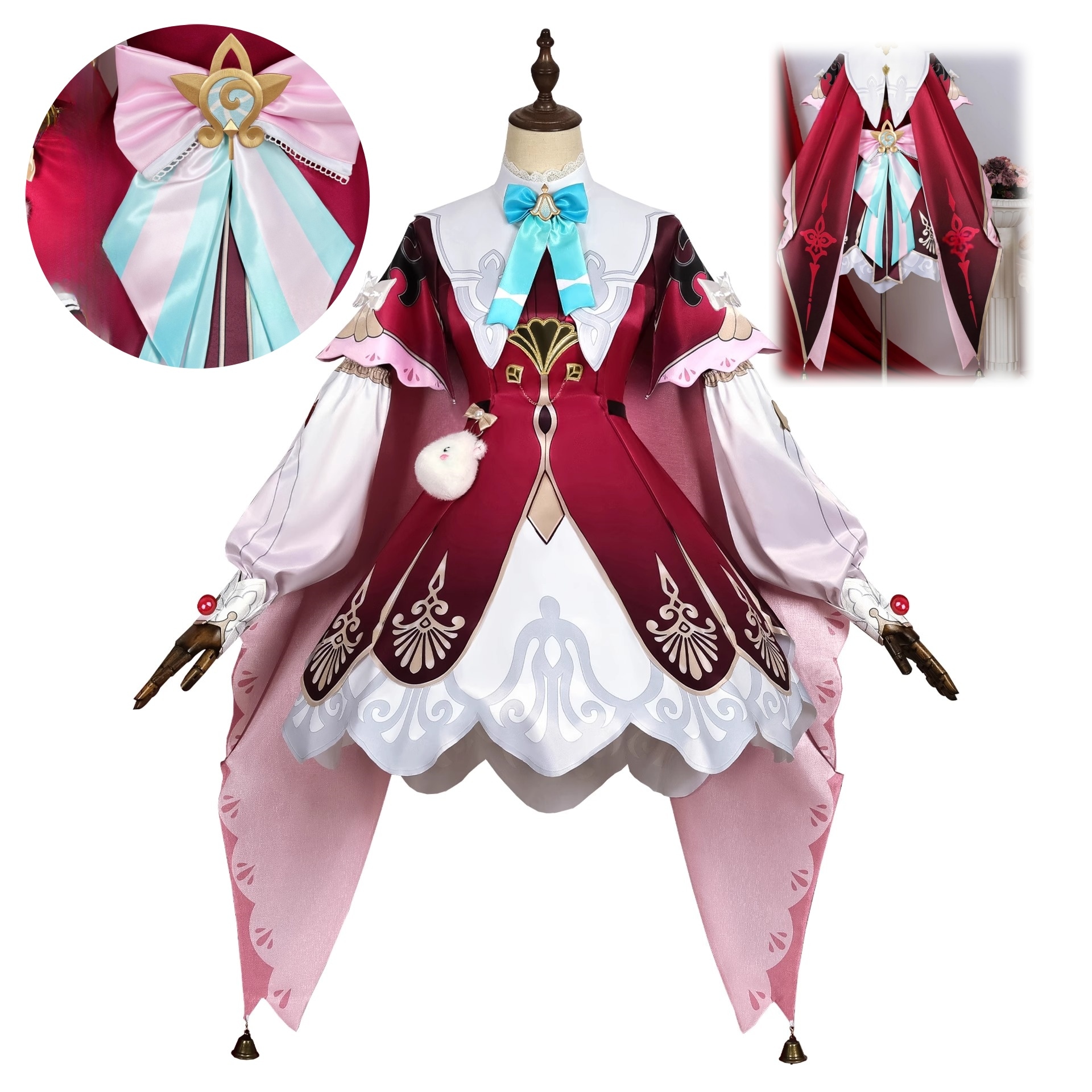 「注文後10日以内発送対応」Monenjoy　崩壊：スターレイル ヒアンシー コスプレ衣装　礼服　洋服シューズ＋ウィッグ追加　ワンピース 可愛い