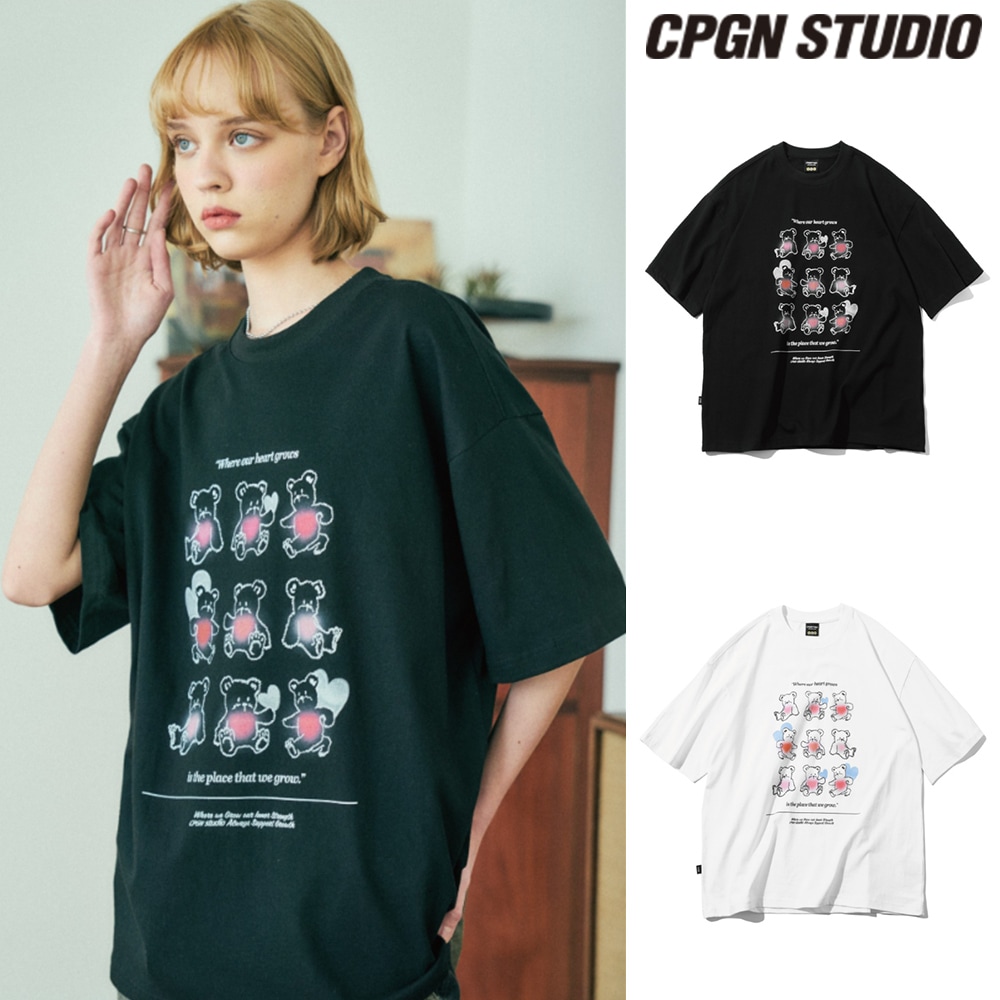 【CPGN STUDIO】 DTP HEART Drawing Short Sleeve T-shirt