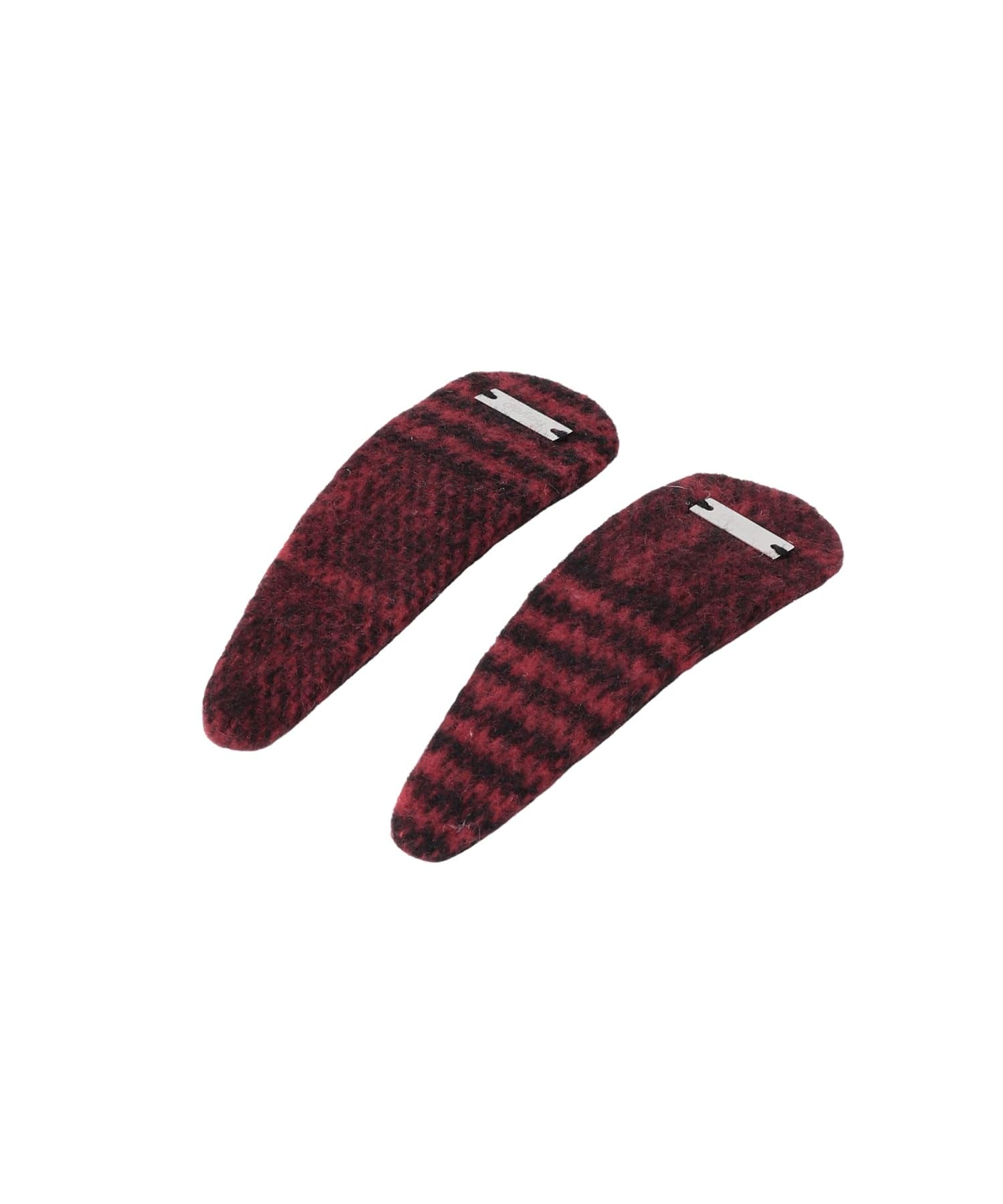 [URBAN RESEARCH ROSSO(アーバンリサーチ ロッソ)]バレッタ・ヘアクリップ heyep Plaid Hair Clips-2P ウィメンズ RWA6-HP09725 レッド