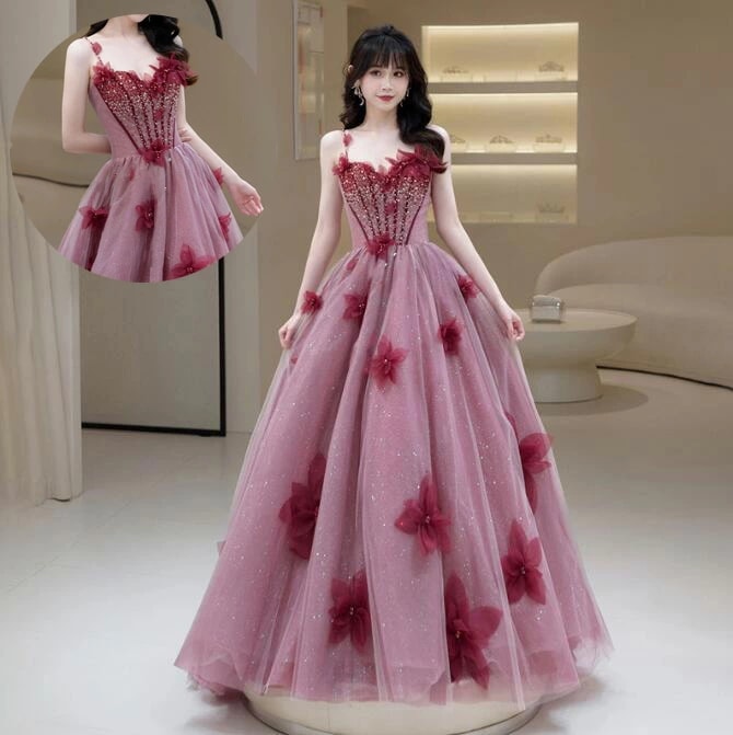 パーティードレス きれいめ イブイングドレス 披露宴ドレス ロング丈 コンサート 女性用 お花嫁ドレス レディース ウェディングドレス 二次会 演奏会 司会 舞台 ピアノ発表会 フォーマルドレス 誕生