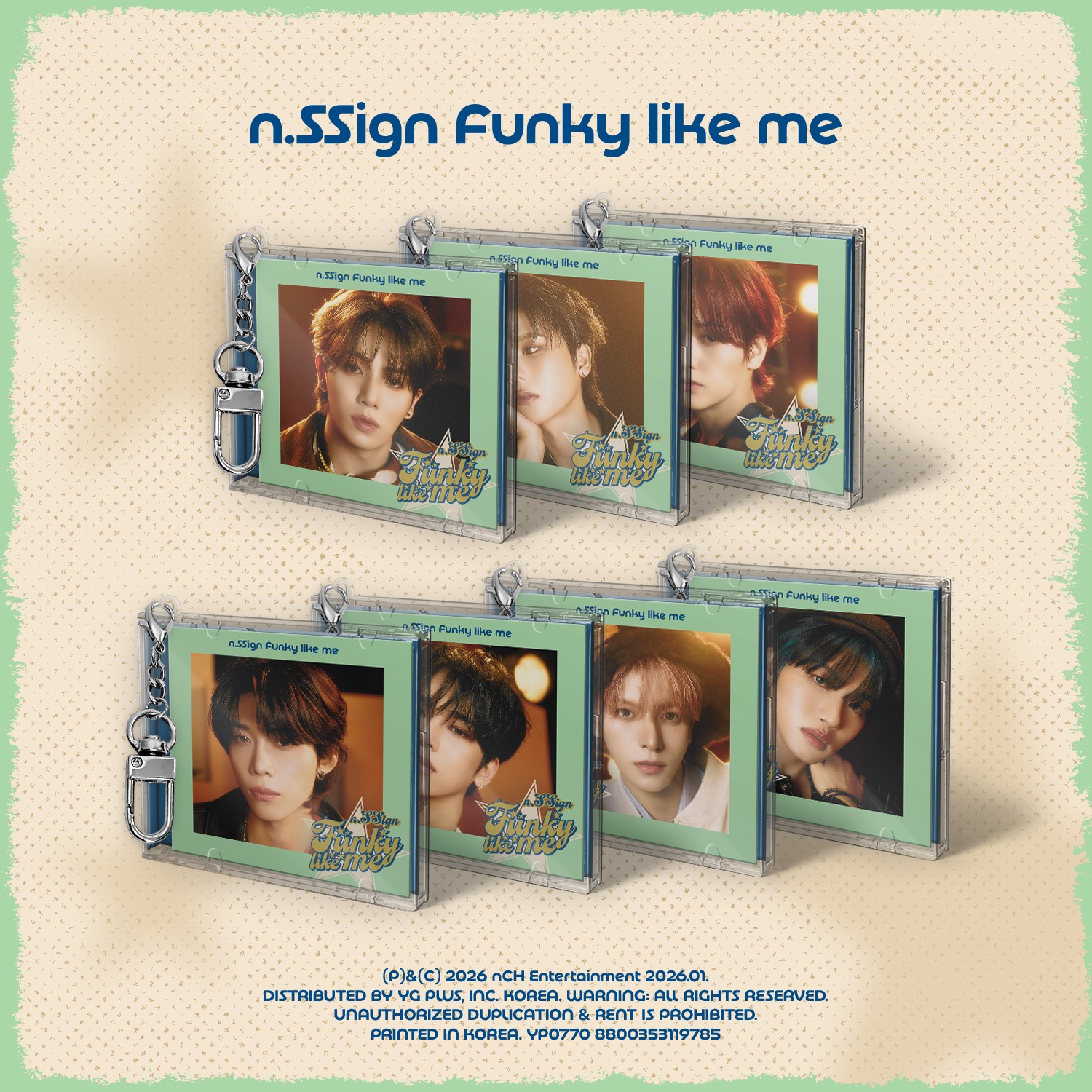 n.SSign Funky like me (Mini Jewel ver.) (SET)