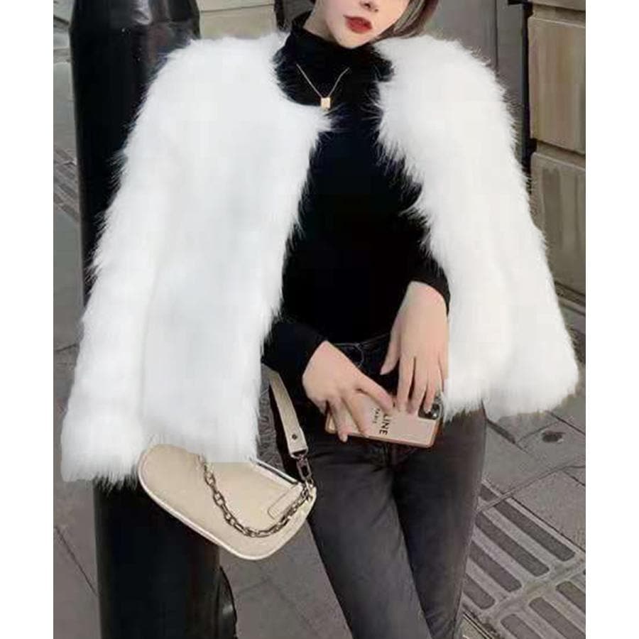 エコファーコート ファージャケット 冬服アウター レディース