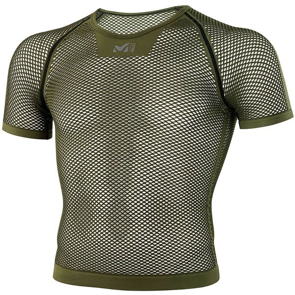 MILLET ミレー アンダーウエア メンズ ドライナミック メッシュ ショートスリーブ アウトドア ケームシャツパンツ MIV01566-8781