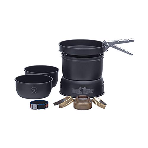 サイズ：S : 18cm/1.0Lx2 trangia(トランギア) ストームクッカー ブラックバー