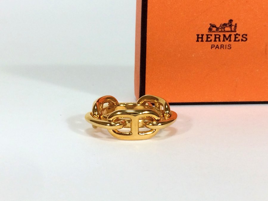 スカーフリング ゴールドカラー 【中古品】 14,293円