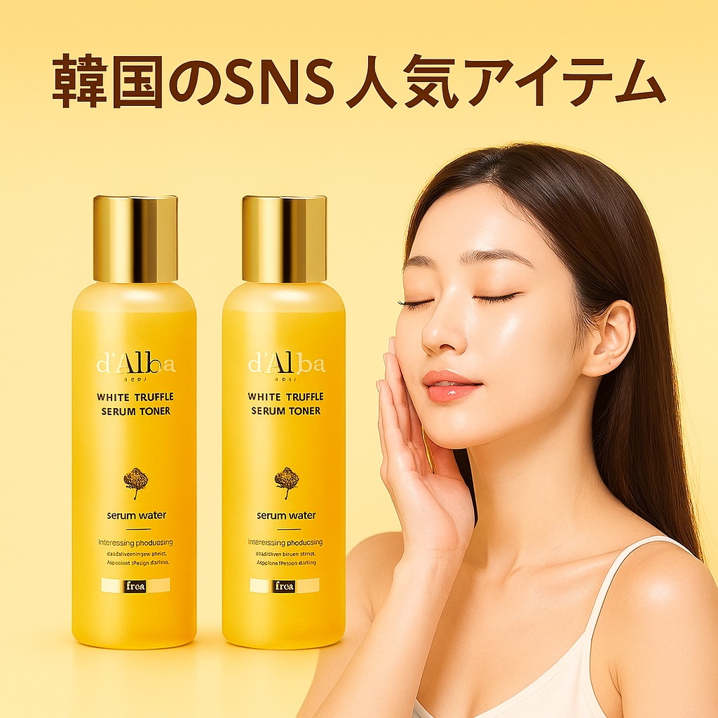 【韓国公式化粧品】ビタミントーニングセラムトナー180ml×2本 保湿整肌 毛穴ケア 朝夜兼用化粧水