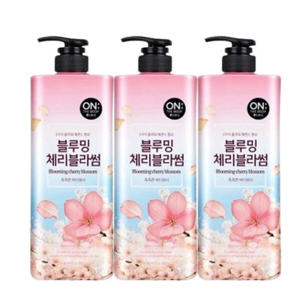 フラワー ボディウォッシュ チェリーブロッサム 900g 3個