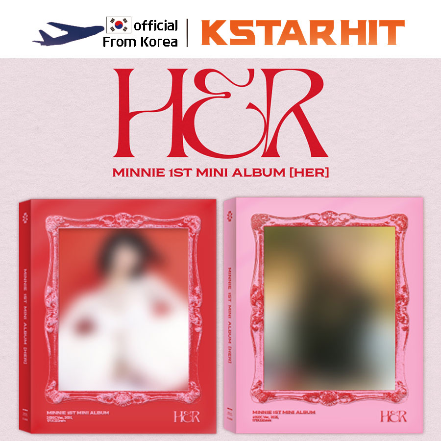 (CD/2種セット) MINNIE ((G)I-DLE) - HER (1stミニアルバム)