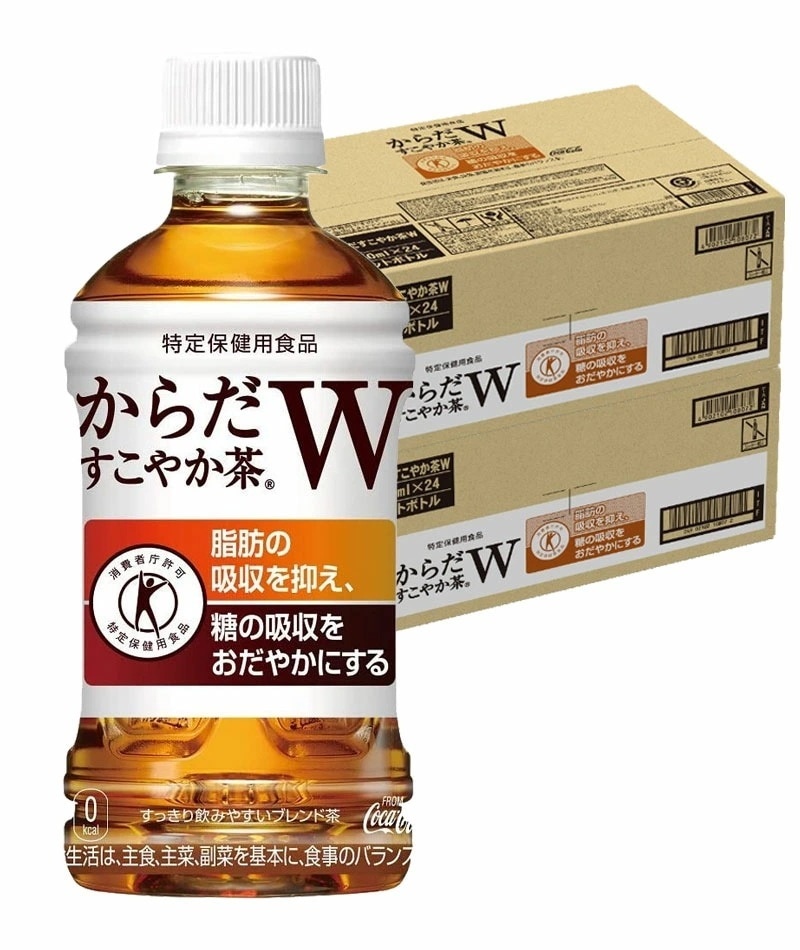 通常販売用　　コカコーラ からだすこやか茶W 350ml2ケース/48本