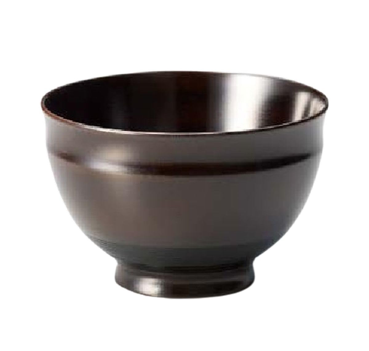 J-kitchens 味噌汁椀 日本製 木製 Sakura 汁椀 黒 （1客) 11.2cm 漆塗り 手塗り その壱