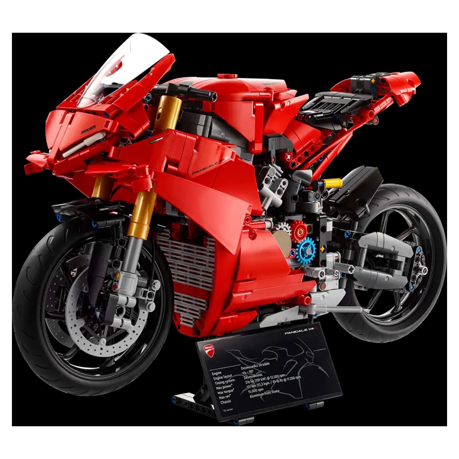 大人のためのオートバイ模型　Ducati Panigale V4 S　TECHNIC　レゴテクニック