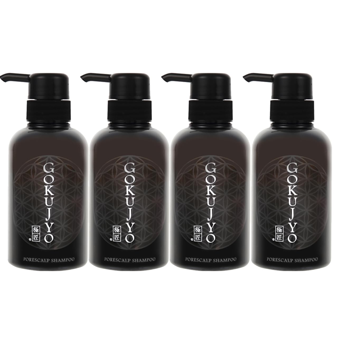 ポレ スカルプシャンプー 300ml × 4本 セット 頭皮 毛穴 の 汚れ を しっかり 洗浄 ノンシリコン 無香料