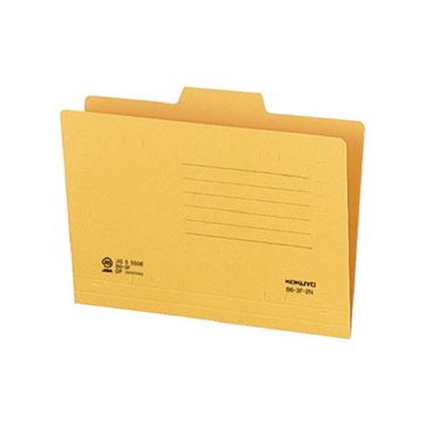 （まとめ）コクヨ 1/3カットフォルダー B6第2見出し B6-3F-2N 1セット（20冊）(×20セット)