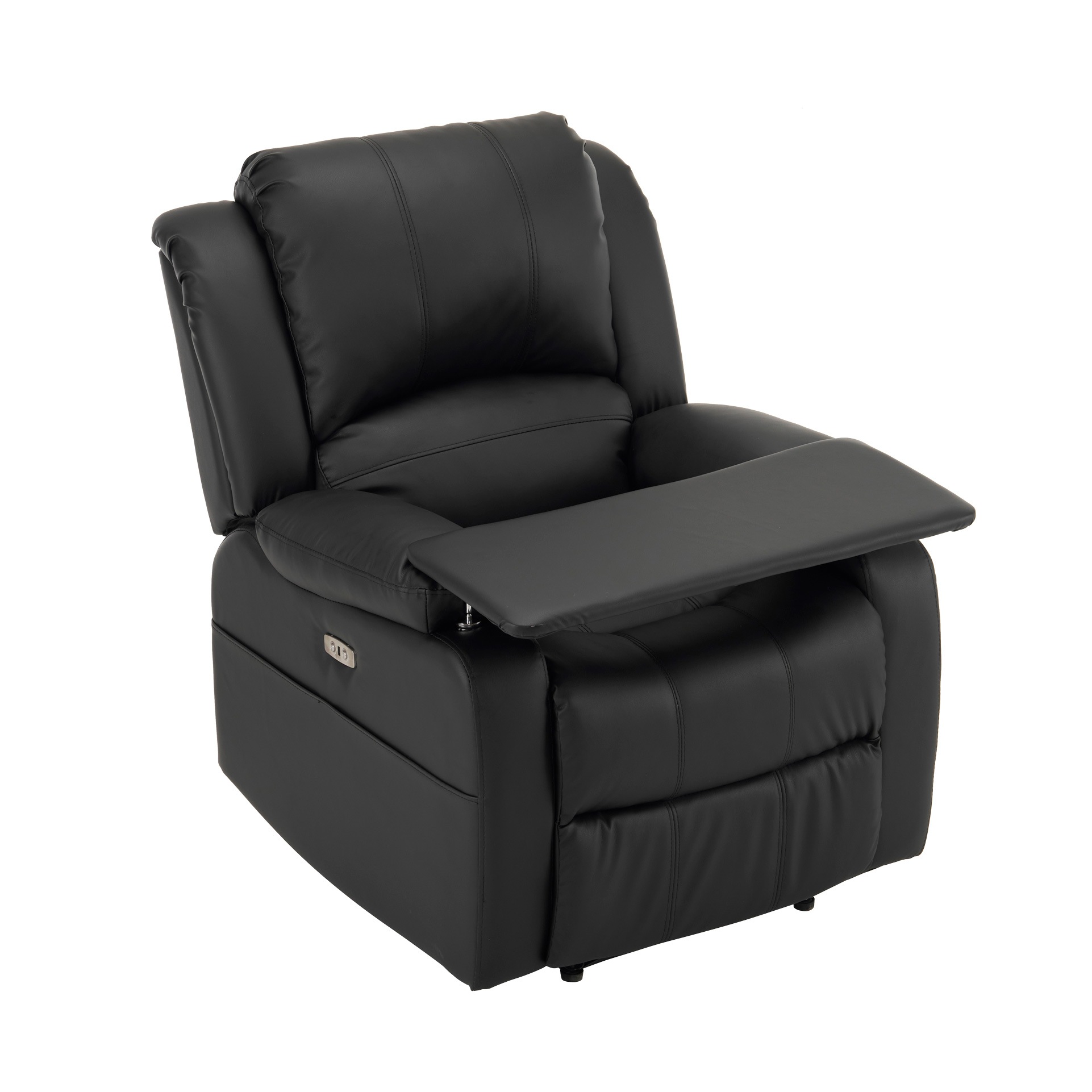 【国内発送】212 リクライニングチェア テーブル付き リクライニングソファ 1人掛け 電動 リクライニング ファブリック オットマン一体型 パーソナルチェアー 電動ソファ 耐圧分散 リクライニングチ