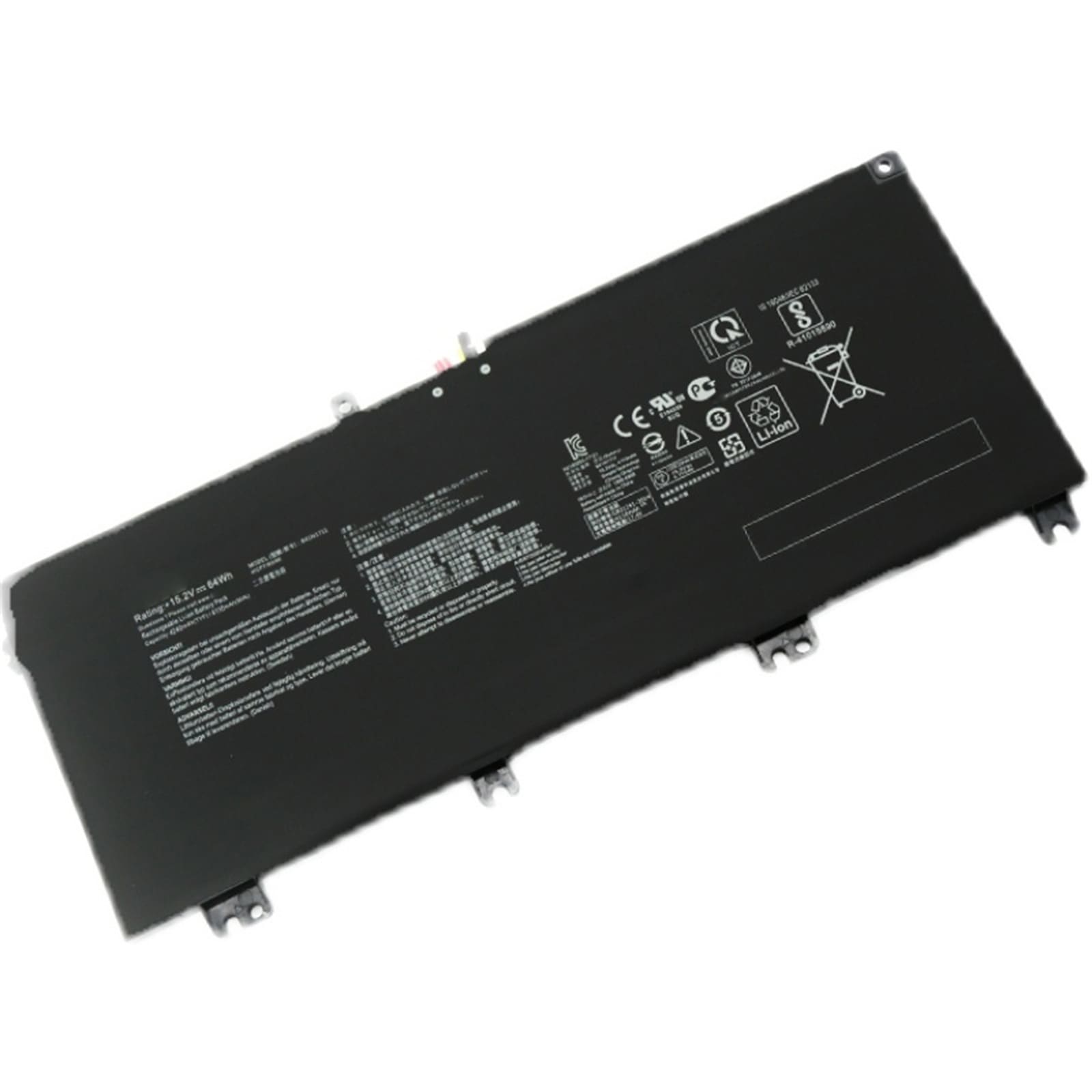 B41N1711 電池・Asusノートパソコン互換 64Wh/4240mAh FX63V FX63VD FX705GM FX63VM FX503VD ZX63VD TUF765DT PX705GD B
