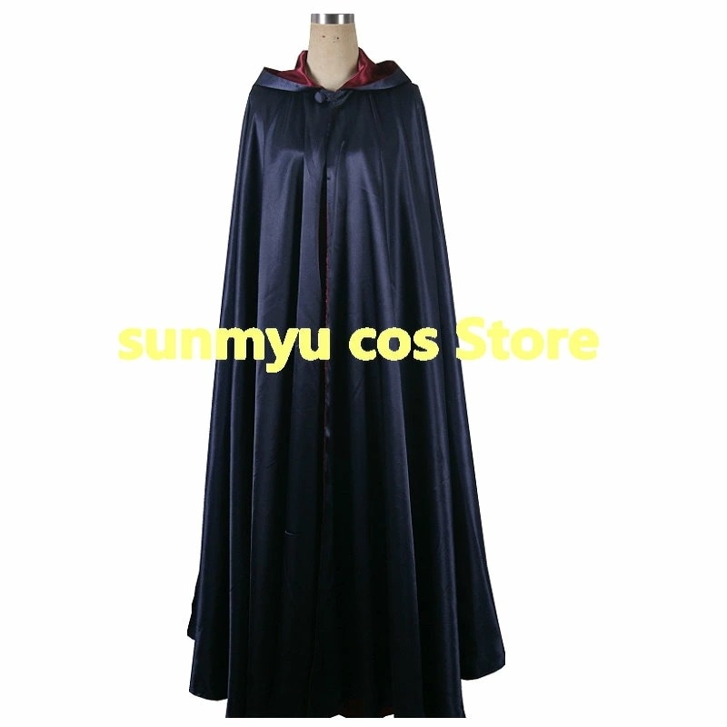 2層サテンマント　全円マント　 ドラキュラマント 吸血鬼 黒いマント　レッド赤　フード付き　白ピンク　青オレンジ色 コスプレ衣装 色変更自由　ハロウィン　オーダーメイド　オーダーサイズ 18,658円