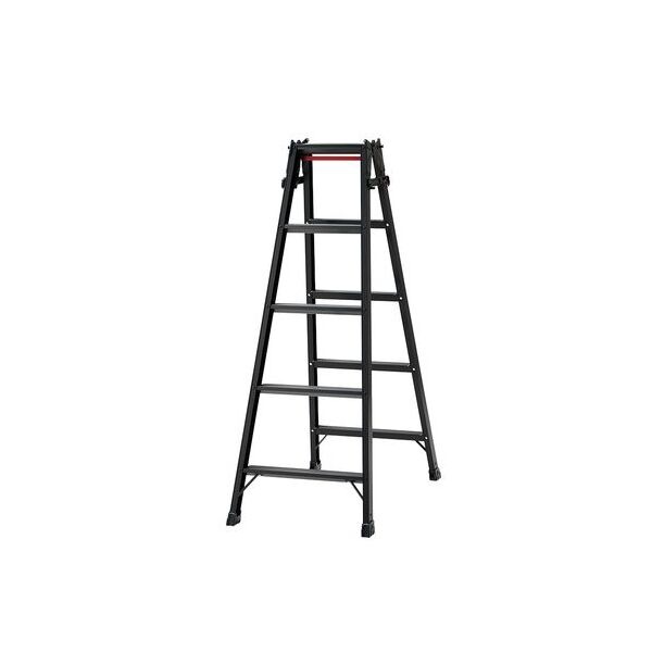 長谷川工業 RHB-15 ブラックレーベル [ステップ幅広兼用脚立 5尺] メーカー直送