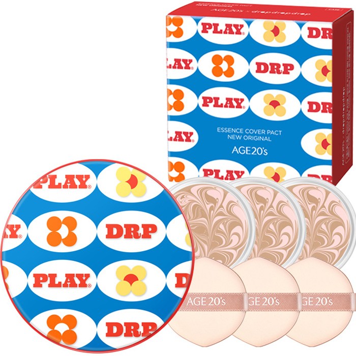 ドロップドロップドロップ2 ケース + ニューオリジナル 詰め替え 3p セットレッド(ケース)23号 ピンクラテ(ファクト)