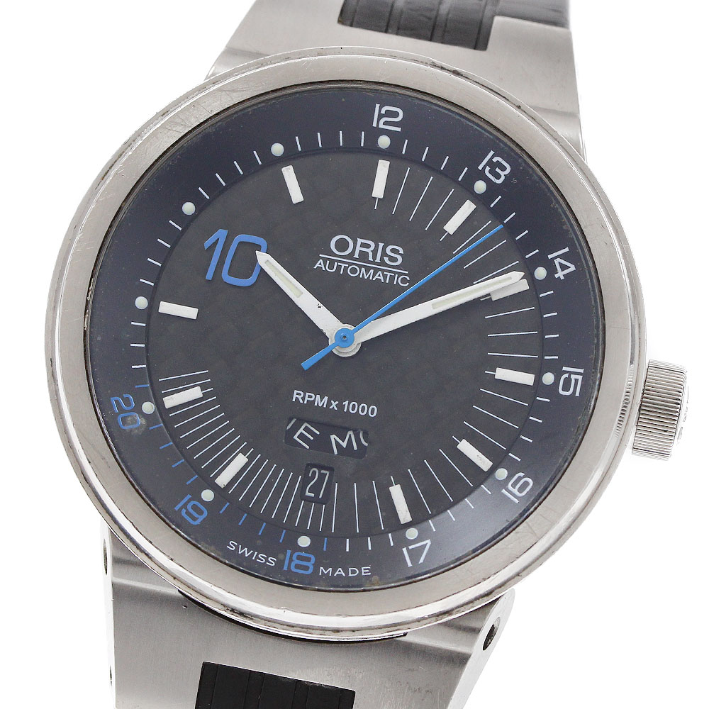 オリス ORIS 7586 ニコ・ロズベルグ リミテッド エディション 自動巻き メンズ _921195【中古】