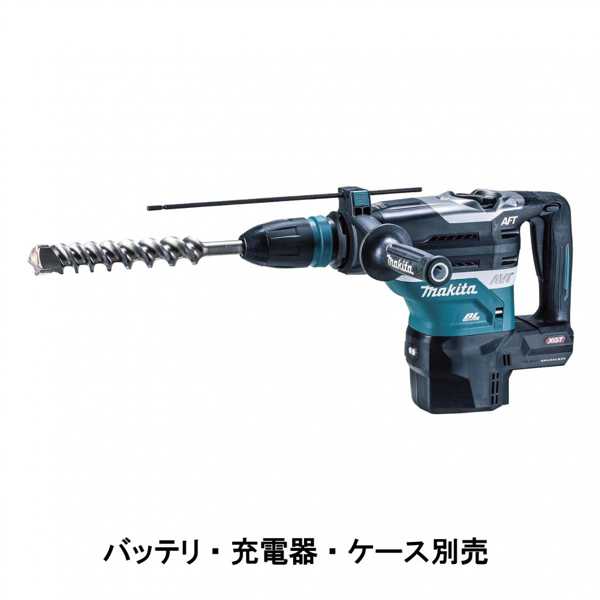 マキタ makita 40mm充電式ハンマドリル 40Vmax バッテリ・充電器別売 ケース付 HR005GZK 青 充電式 ハンマドリル