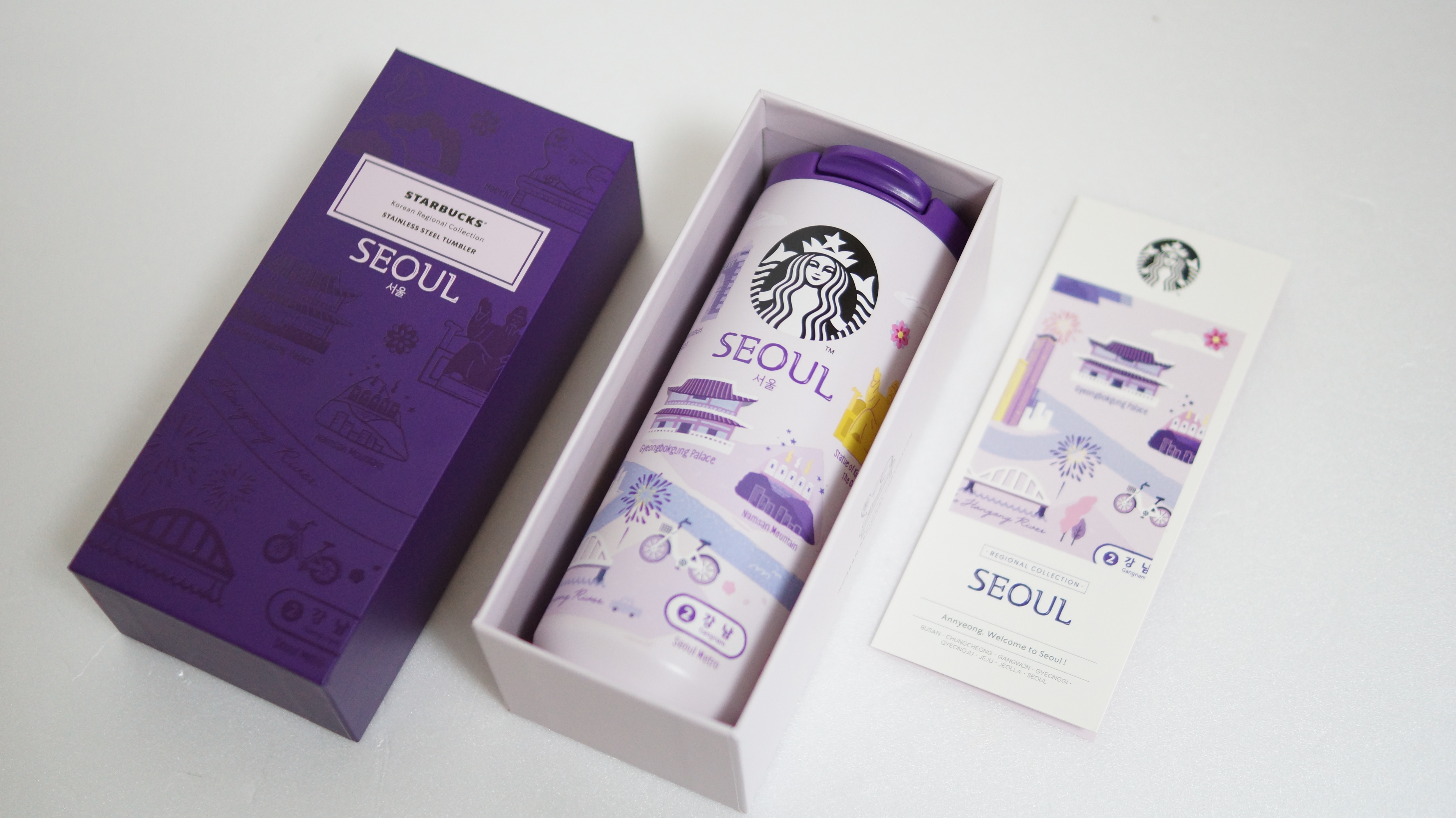 スターバ KOREA SSこんにちはソウルタンブラー355mlシティカップ外国人記念プレゼント