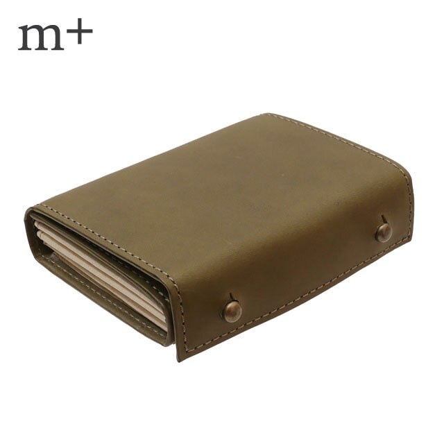 エムピウ m+ millefoglie II P25 ミッレフォッリエ 二つ折り財布 ウォレット GRIGIO グリージョ 271-000424-018 41,098円