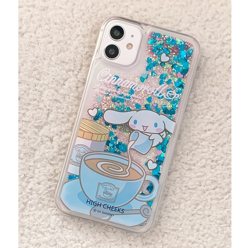 [HIGH CHEEKS]韓国人気ファッションiPhoneケースCoffee Cinnamoroll Glitter