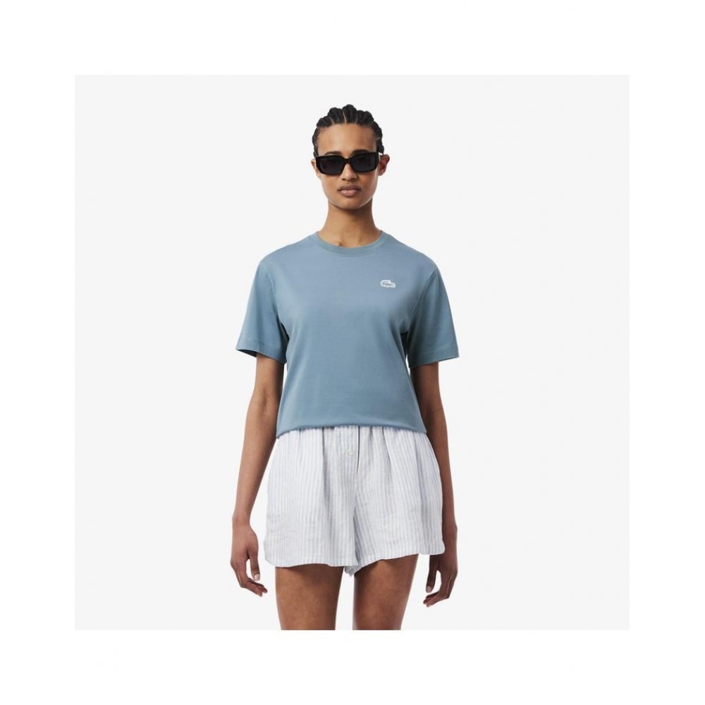 ラコステ レディース リラックスフィット クレイ クロック 半袖 Tシャツ TF9596-55G HD9