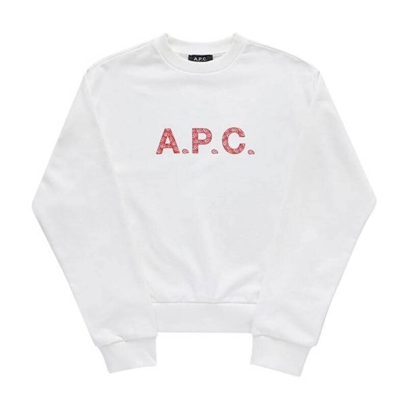 アペッセ COEIP F27887 TAB BLANC/ROUGE PATTY パティバンダナ レディース クルーネックTシャツ