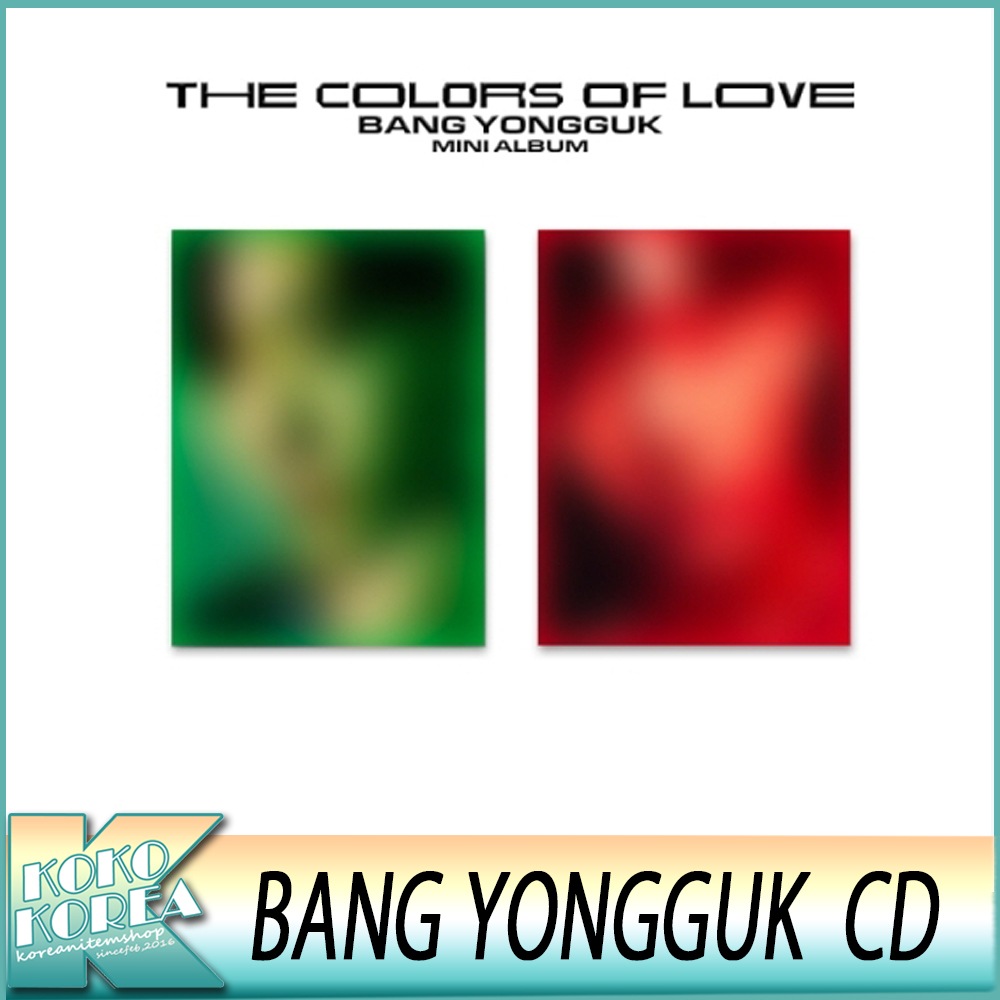 ２種セットバンヨングク 2NDミニアルバム THE COLORS OF LOVE